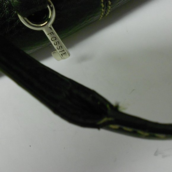 ✅ FOSSIL Soft Pebbled Leather Multi-Compartment - Picture 11 of 16